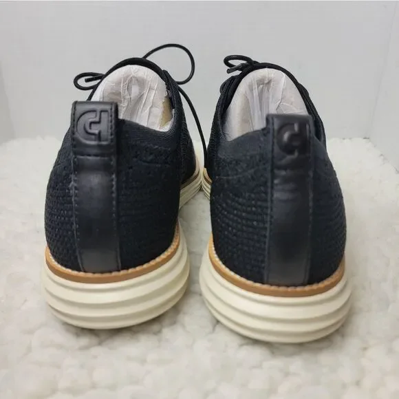 Cole Haan Zerogrand Men's Stitchlite Shoes Size 12 Wingtip Oxford C27959 Black - Picture 4 of 10